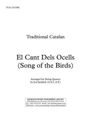 “El Cant dels Ocells” Un himno melancólico que celebra la libertad del canto y la nostalgia de lo perdido